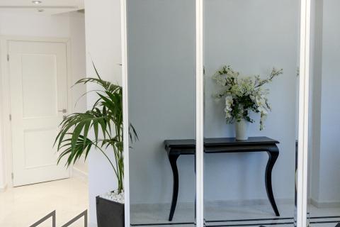 entrance hall, residence, interior design, Lefteris Martakis, architect, architecture, love my job, black and white, kare, black dog