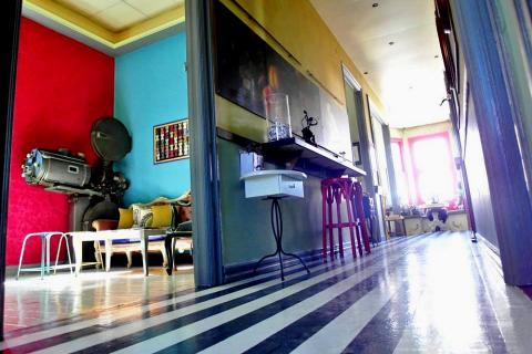 Ρόδι, καφέ, μπαρ, μαγαζιωτίσσης 1, Χίος, Rodi, cafe-bar, rennovation, vintage, pop, stripes, black and white  Ρόδι, καφέ, μπαρ, μαγαζιωτίσσης 1, Χίος, Rodi, cafe-bar, rennovation, vintage, pop, stripes, black and white