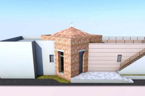 νέα κατοικία, ισόγειο, Θυμιανά, Χίος, ecohouse, new, residence, architect, lefteris martakis, architecture νέα κατοικία, ισόγειο, Θυμιανά, Χίος, ecohouse, 2018, Chios